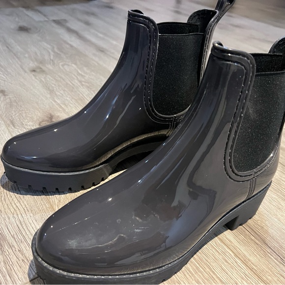 jeffrey campbell rain boots - Picture 2 of 2